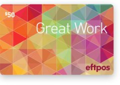 Generic eftpos Gift Cards - sample