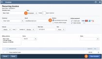 QuickBooks recurring transaction form